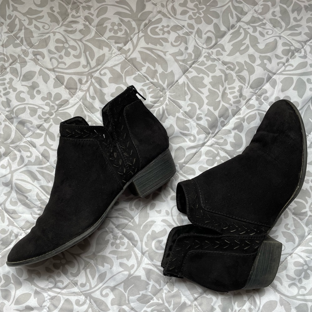 Arizona ankle booties.